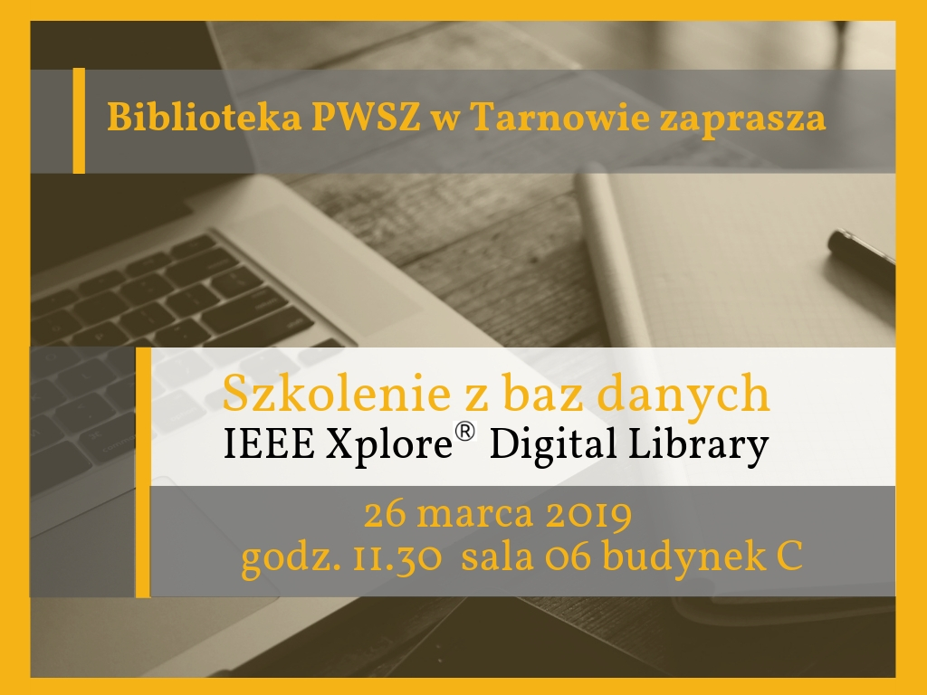 Szkolenie z baz danych  IEEE Xplore® Digital Library